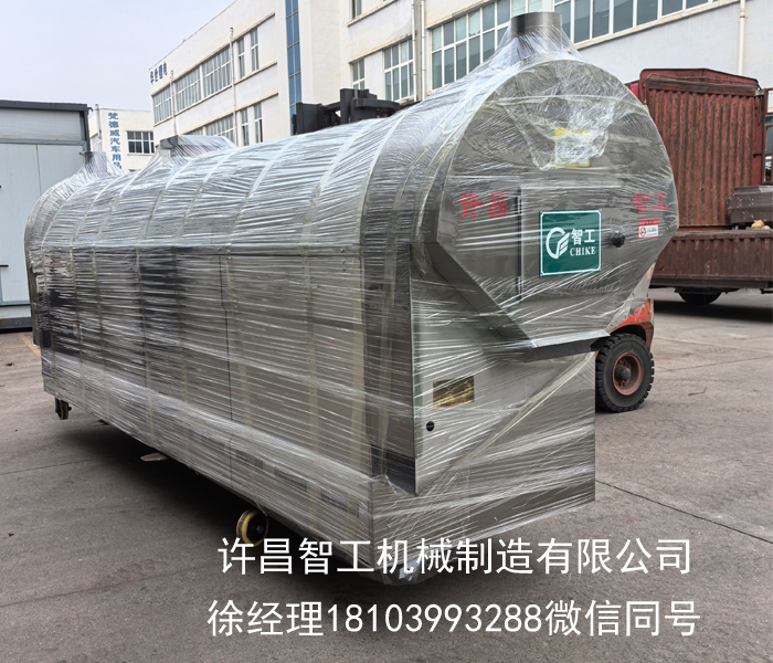 全自動(dòng)炒瓜子流水線，裝車發(fā)貨商丘啦！